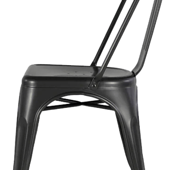 silla de metal