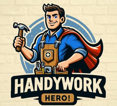 a handyman logo with a hammer hammer and hammer hammer hammer hammer hammer hammer hammer