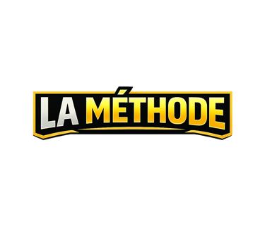 Bannière la méthode noir et jaune pour pronostics tennis