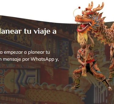 Traditional dragon dance performance for travel planning to China with contact information.