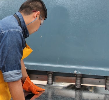 Servicio de corte con guillotina