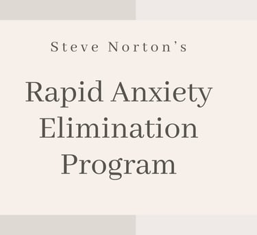 Self help for anxiety