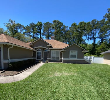 after exterior painting Jacksonville FL