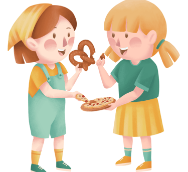 Children Sharing