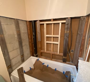 before bathroom renovation Jacksonville FL