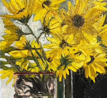 NFS still life oil on canvas