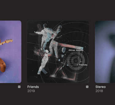 Omar Apollo albums cover art