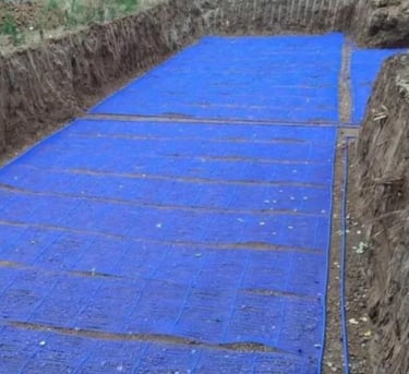 capillary mat geothermal heat exchanger