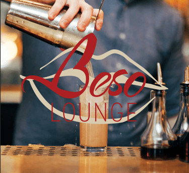 beso lounge branding package