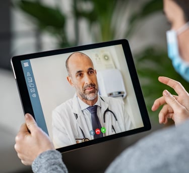 remote doctor visit, video doctor appointment