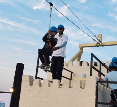 Zipline Construction Services in Qatar SAM ZIP LINE