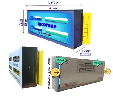 capturador de insecto nicotrap