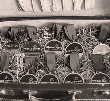10 médailles d'or des world spirits award