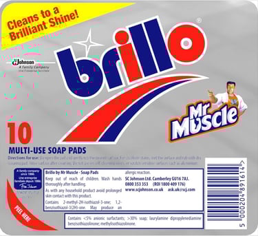 a package of brilloe soap bar soap