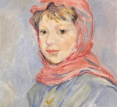 NFS Berthe Morisot Master Study oil on paper