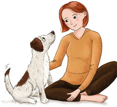 Peaceful Paws book