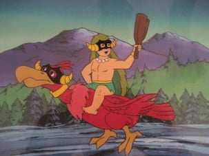 Norma Macmillan as the voice of Little Rok in Moby Dick and the Mighty Mightor