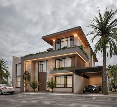 تصميم خارجى من شركة السيف للإستشارات الهندسية