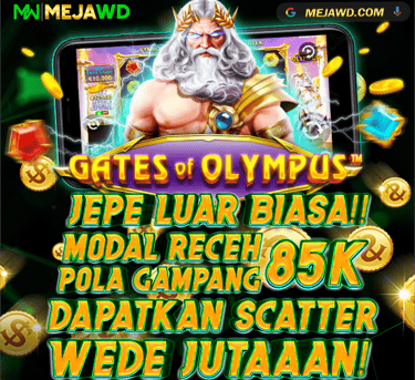 Dapatkan Jackpot luar biasa dari permainan Gate of Olympus hanya di MEJA WD