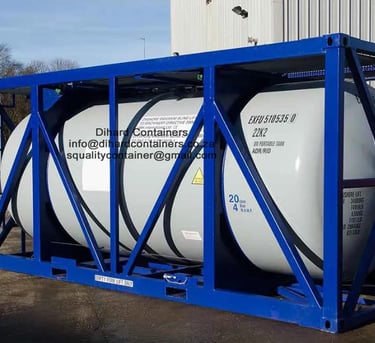 20ft DNV 20,000 Litres Chemical Tank 2020