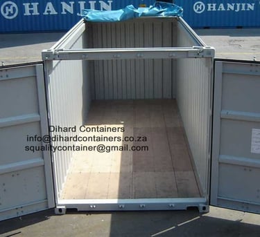 20ft open top shipping container