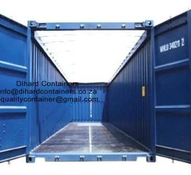 40ft open top shipping container