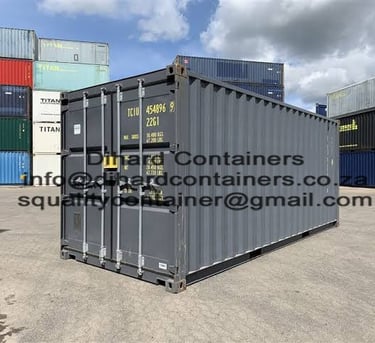 20FT/6M Used Shipping Container