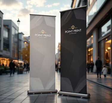 Roll-Up banner do exteriéru