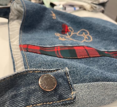 Denim Tote Bag