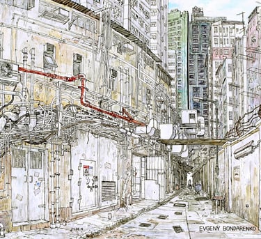 Mural by Evgeny Bondarenko