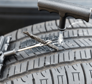 réparation pneu