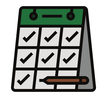 Consistency on a calendar