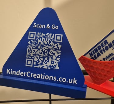 Kinder Creations business Signs