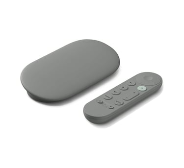 Compact 4K streaming device with voice control and smart home integration, ideal for Netflix, YouTub