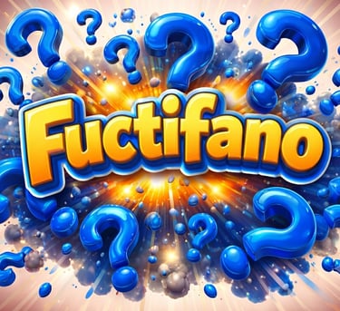 Fuctifano Blue Question Marks Jigsaw Puzzle
