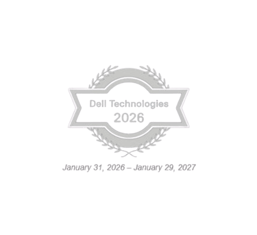 Official Dell Technologies 2026 seal with date range January 31, 2026 to January 29, 2027.