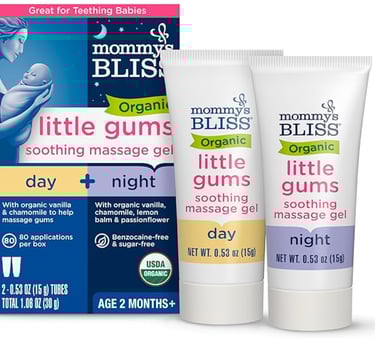 baby teething toddler life saver life hacks better sleep teething gel organic