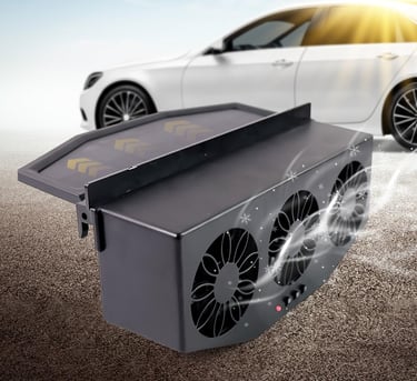 solar power fan for cars