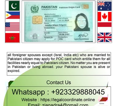 POC for visa free entry Pakistan