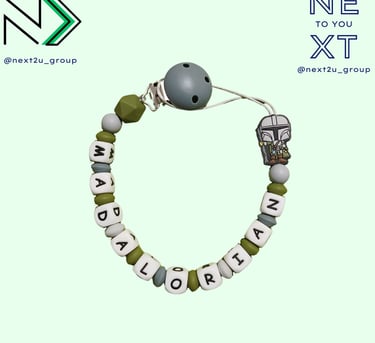 chupeteros de silicona personalizados