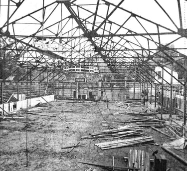 Arctic Arena demolition 1968