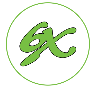 6x training logo