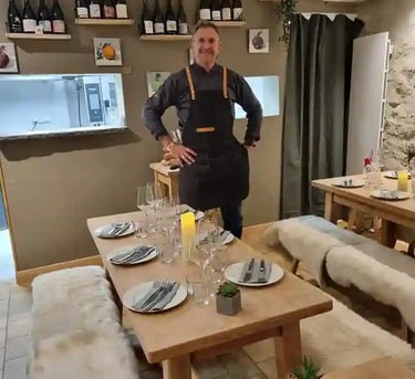 Restaurant la KV a manger Samoëns - Jean Luc Legoff