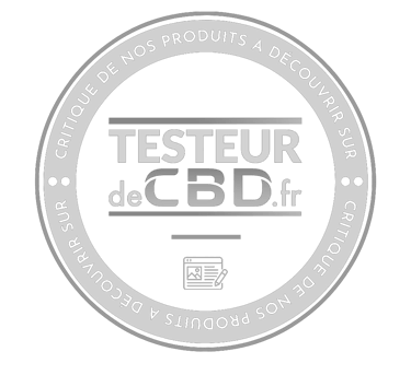 badge testeurdecbd.fr avec lien de redirection