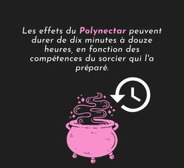 polynectar polyjuice potion harry potter cabinet curiosité potion magique décorative