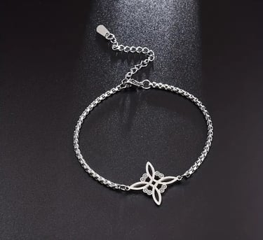 bracelet nœud sorcellerie gothique dark sorcière occulte ésotérique  