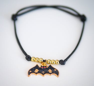 bracelet enfant halloween chauve-souris