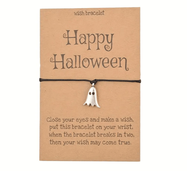 bracelet de souhait fantôme Halloween enfant