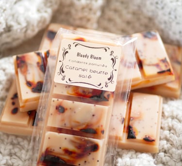 caramel beurre salé fondants parfumés