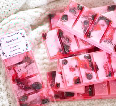 fondants Pomme d'Amour bougie artisanale